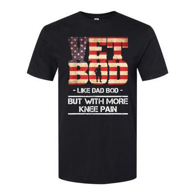 Vet Bod Like Dad Bod But With More Knee Pain Softstyle CVC T-Shirt