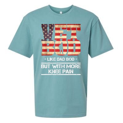 Vet Bod Like Dad Bod But With More Knee Pain Sueded Cloud Jersey T-Shirt