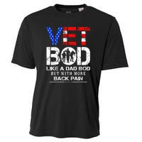 Vet Bod Like Dad Bod But With More Back Pain Veterans Day Cooling Performance Crew T-Shirt