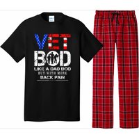 Vet Bod Like Dad Bod But With More Back Pain Veterans Day Pajama Set