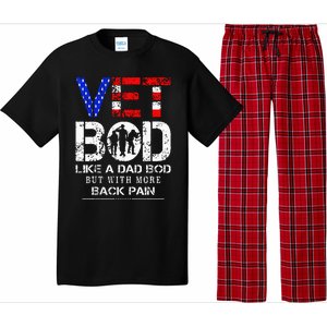 Vet Bod Like Dad Bod But With More Back Pain Veterans Day Pajama Set