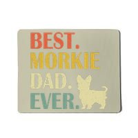 Vintage Best Morkie Dog Dad Ever Fathers Day Gifts Mousepad