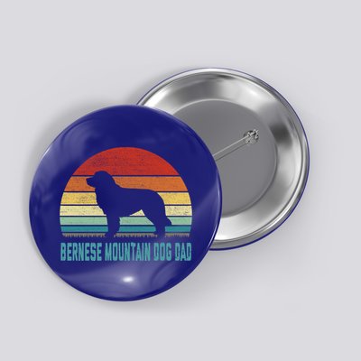 Vintage Bernese Mountain Dog Dad Gift Dog Lover Gift Button