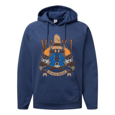 Vivi Black Mage Performance Fleece Hoodie