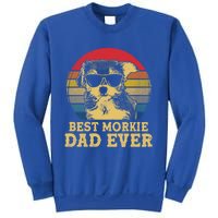 Vintage Best Morkie Dad Ever Dog Lovers Great Gift Sweatshirt