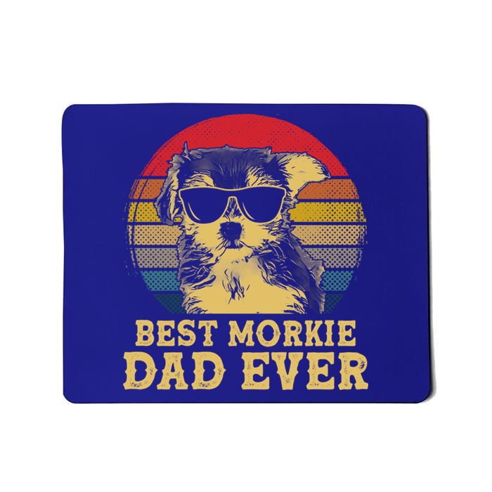 Vintage Best Morkie Dad Ever Dog Lovers Great Gift Mousepad