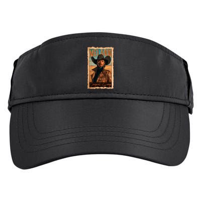 Vintage Beautiful Melanin Cowgirl Swag Black African American Cowgirl Adult Drive Performance Visor