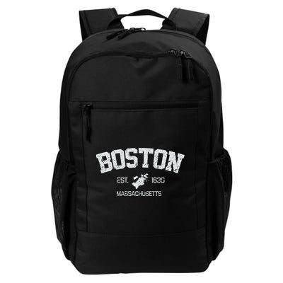 Vintage Boston Massachusetts Est 1630 Souvenir Gift Backpack