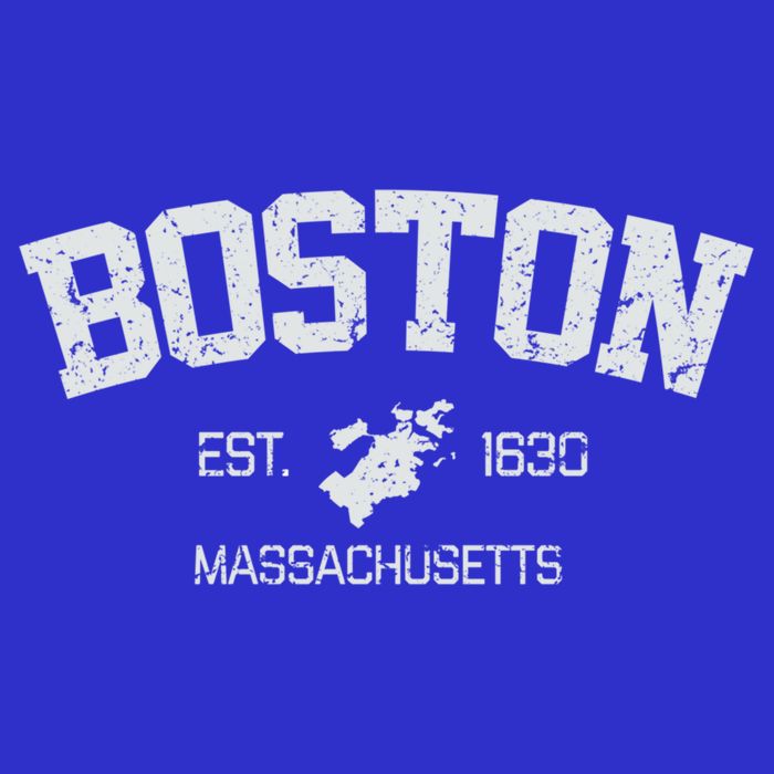 Vintage Boston Massachusetts Est 1630 Souvenir Gift Tank Top