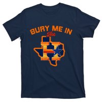 Vintage Bury Me In The H Houston Baseball T-Shirt