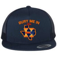 Vintage Bury Me In The H Houston Baseball Flat Bill Trucker Hat