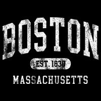Vintage Boston Massachusetts Established 1630 Throwback Backpack
