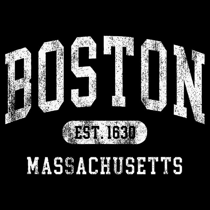 Vintage Boston Massachusetts Established 1630 Throwback Backpack