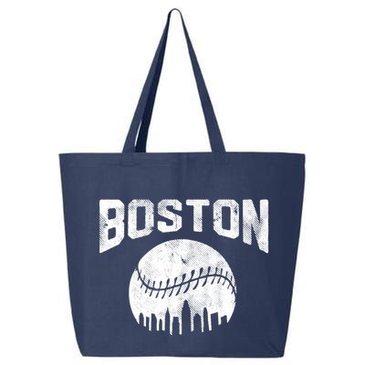 Vintage Boston Massachusetts State Athletic Style Baseball 25L Jumbo Tote