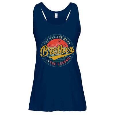 Vintage Brother Man Myth Legend Dad Father's Day Gift Ladies Essential Flowy Tank