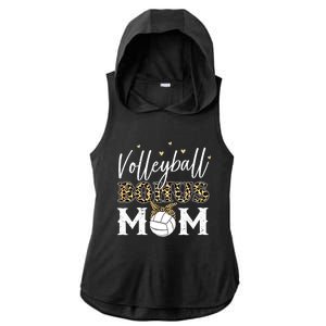 Volleyball Bonus Mom Step Mom Volleyball Mom Gift Ladies PosiCharge Tri-Blend Wicking Draft Hoodie Tank