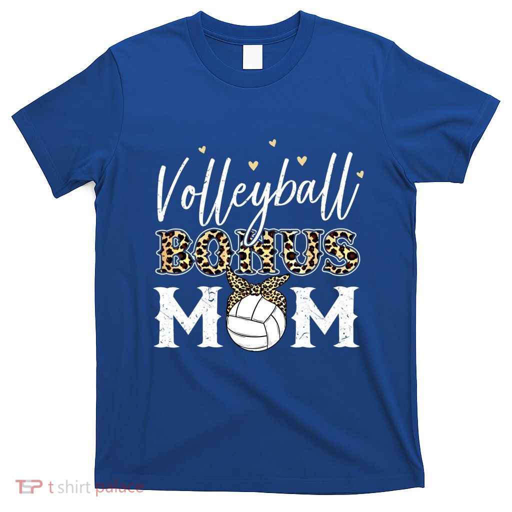Volleyball Bonus Mom Step Mom Volleyball Mom Gift T-Shirt
