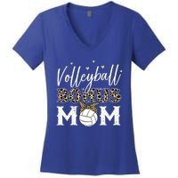 Volleyball Bonus Mom Step Mom Volleyball Mom Gift Women's V-Neck T-Shirt