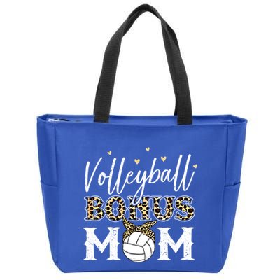 Volleyball Bonus Mom Step Mom Volleyball Mom Gift Zip Tote Bag