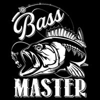 Vintage Bass Master Fishing Pro 7-Panel Snapback Hat