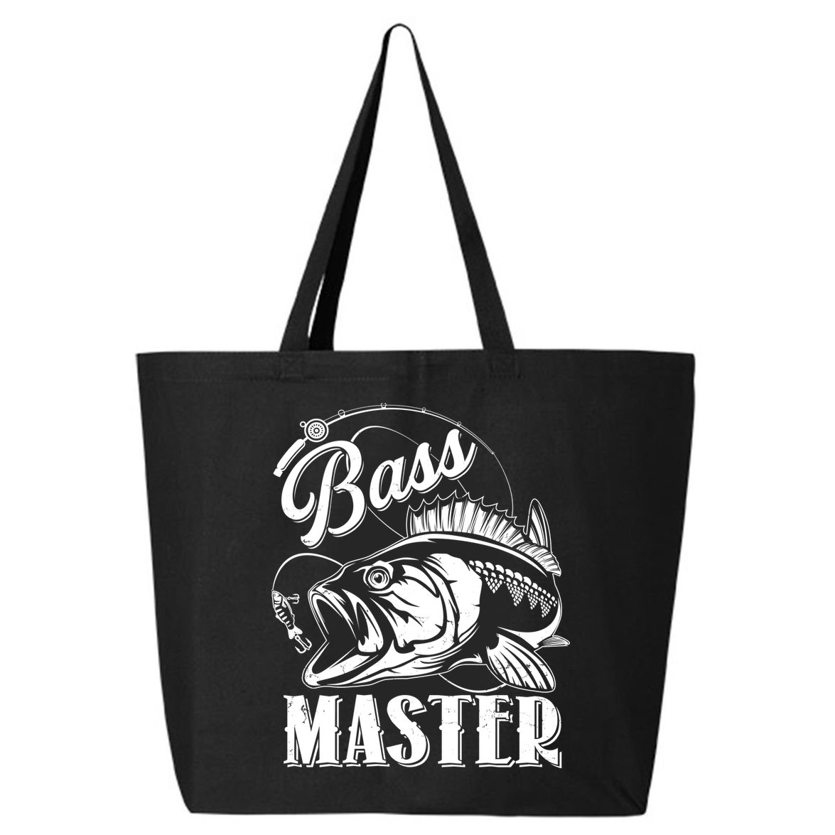 Vintage Bass Master Fishing Pro 25L Jumbo Tote