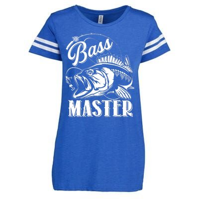 Vintage Bass Master Fishing Pro Enza Ladies Jersey Football T-Shirt