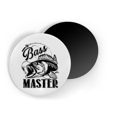 Vintage Bass Master Fishing Pro Magnet