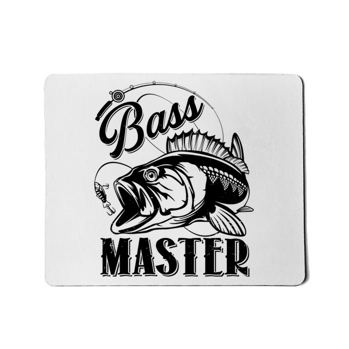 Vintage Bass Master Fishing Pro Mousepad