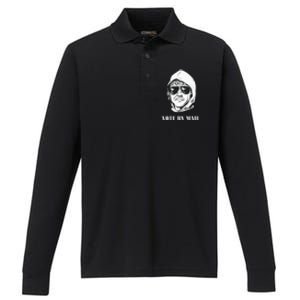 Vote By Mail Performance Long Sleeve Polo