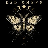 Vintage Bad Music Rock 90s Moth And Moons Vaporware Omens T-Shirt