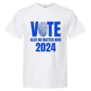 Vote Blue No Matter Who 2024 Garment-Dyed Heavyweight T-Shirt