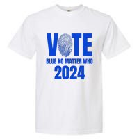 Vote Blue No Matter Who 2024 Garment-Dyed Heavyweight T-Shirt