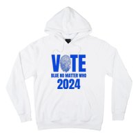 Vote Blue No Matter Who 2024 Hoodie