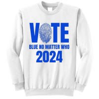 Vote Blue No Matter Who 2024 Sweatshirt