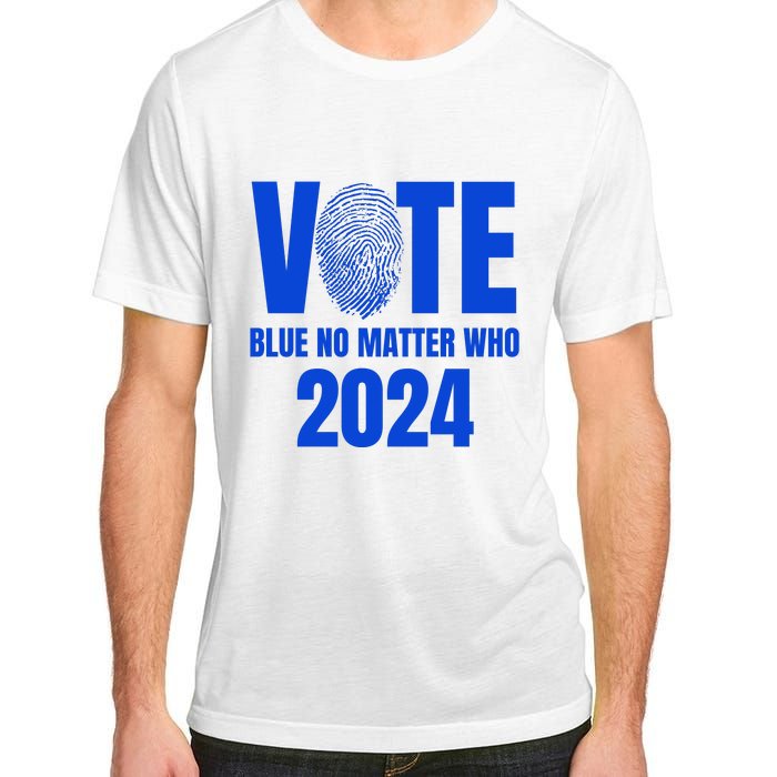 Vote Blue No Matter Who 2024 Adult ChromaSoft Performance T-Shirt