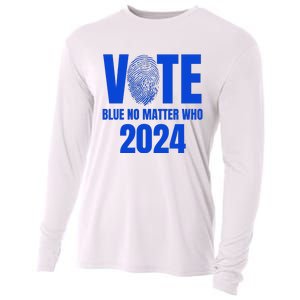 Vote Blue No Matter Who 2024 Cooling Performance Long Sleeve Crew