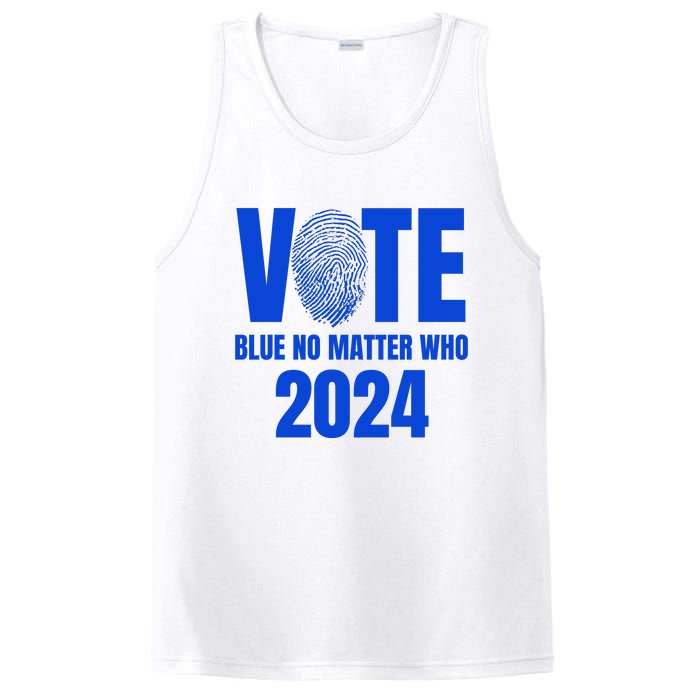 Vote Blue No Matter Who 2024 PosiCharge Competitor Tank