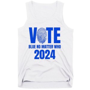 Vote Blue No Matter Who 2024 Tank Top