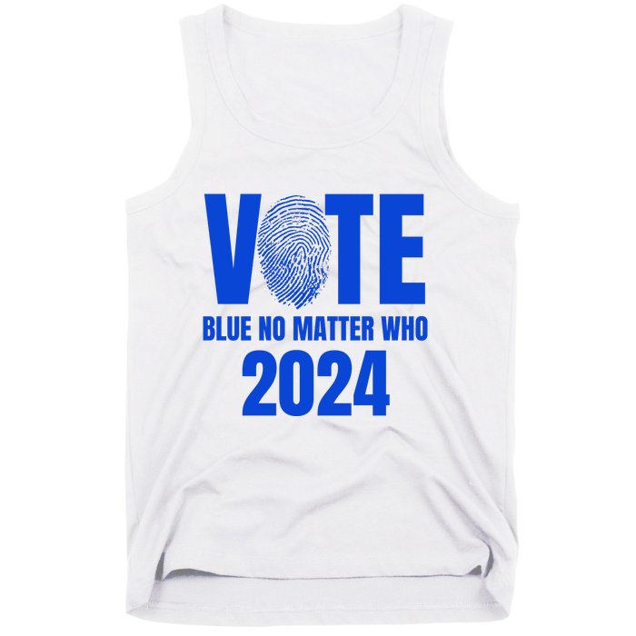 Vote Blue No Matter Who 2024 Tank Top