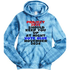 Vote Blue November 2024 Election Project 2025 Biden Democrat Tie Dye Hoodie