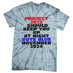 Vote Blue November 2024 Election Project 2025 Biden Democrat Tie-Dye T-Shirt