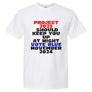 Vote Blue November 2024 Election Project 2025 Biden Democrat Garment-Dyed Heavyweight T-Shirt