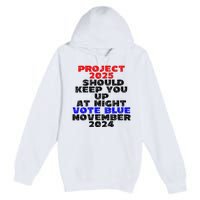 Vote Blue November 2024 Election Project 2025 Biden Democrat Premium Pullover Hoodie