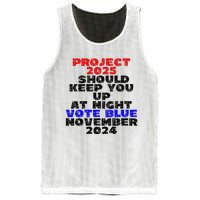 Vote Blue November 2024 Election Project 2025 Biden Democrat Mesh Reversible Basketball Jersey Tank