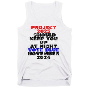 Vote Blue November 2024 Election Project 2025 Biden Democrat Tank Top