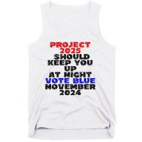 Vote Blue November 2024 Election Project 2025 Biden Democrat Tank Top