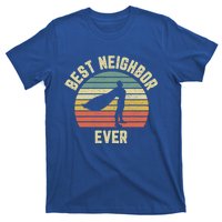 Vintage Best Neighbor Ever Superhero Fun Gift Graphic Gift T-Shirt