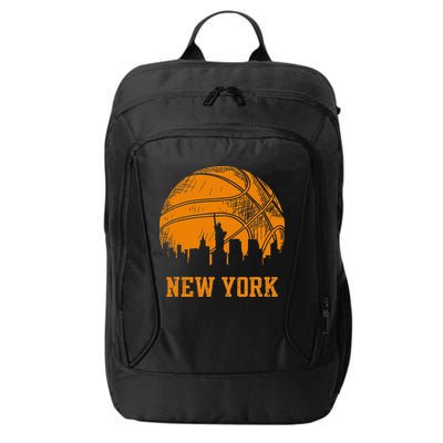 Vintage Basketball New York City Skyline Outfit City Backpack