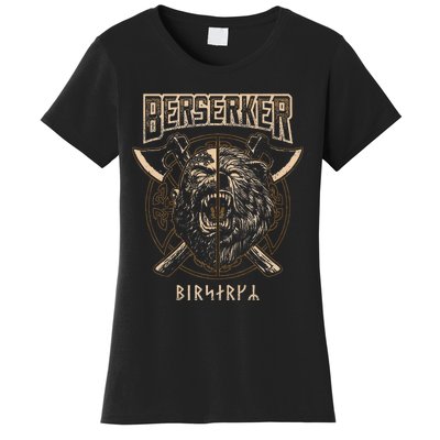 Viking Berserker Norse Pagan Bear Warrior Women's T-Shirt