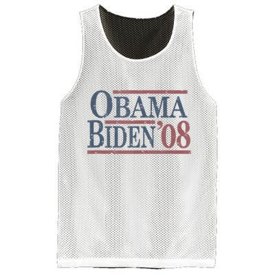 Vintage Barack Obama Joe Biden 2008 Mesh Reversible Basketball Jersey Tank